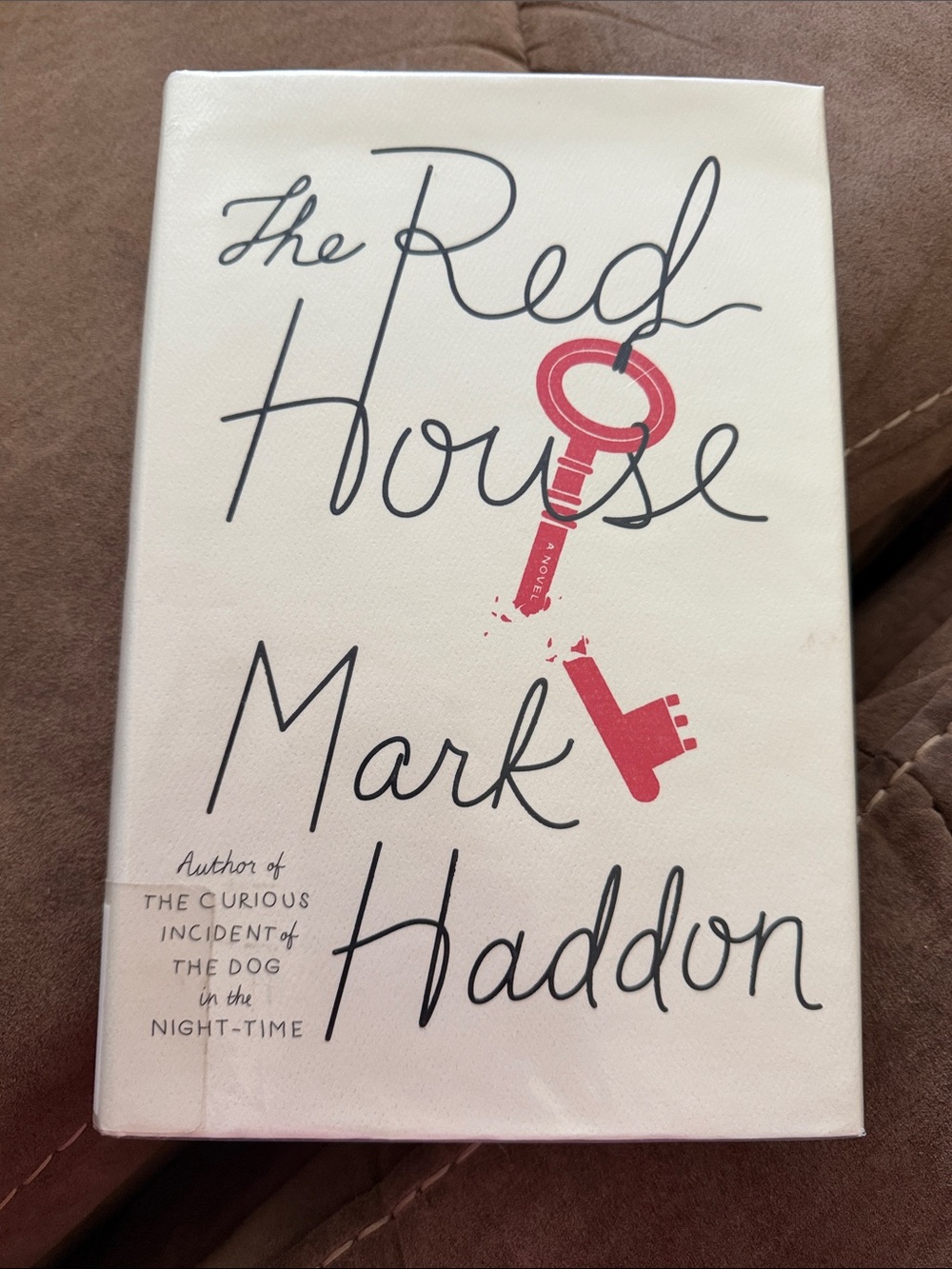 Mark Haddon 'The Red House' Canvas Wall Art - Red and White